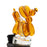 Blitzkriega Orange Full Balloon Dog CARTA Top Attachment